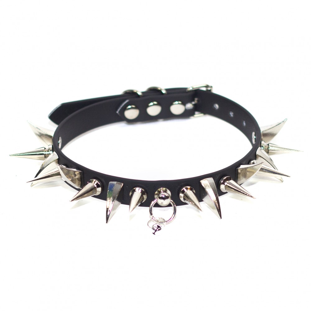 Double Dragon Claw and Cone Spike Collar