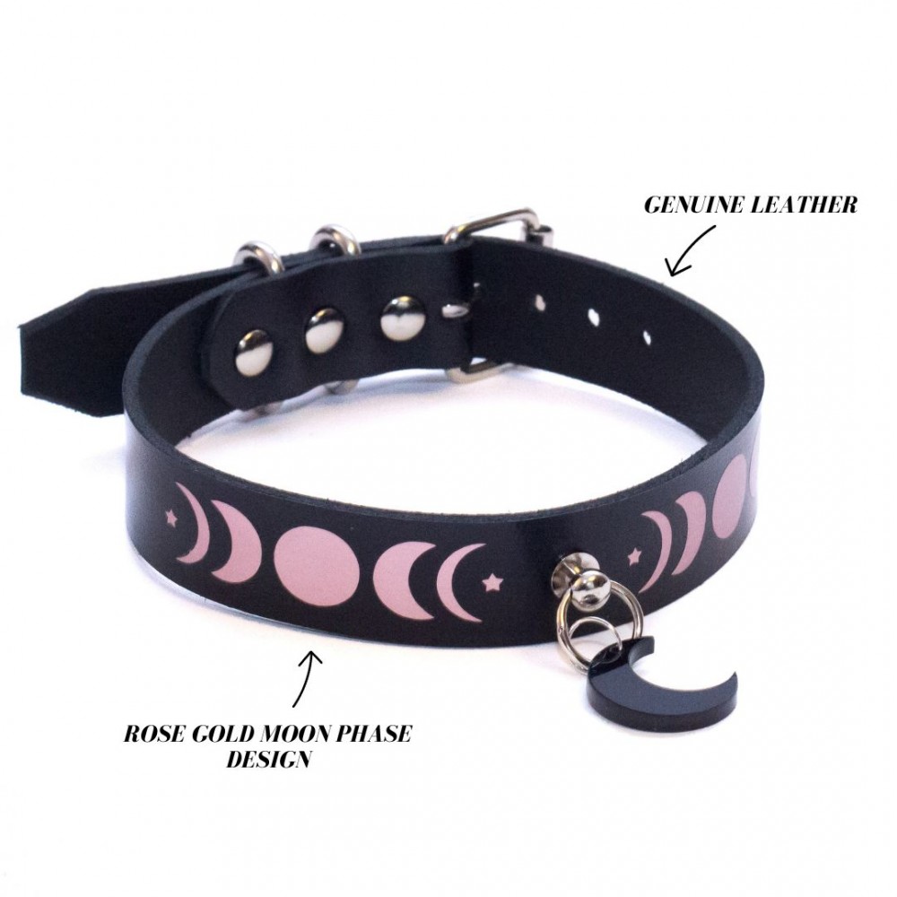 Moon Phase collar and Leash Set