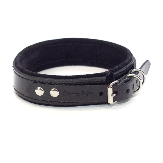 Suede Padded Moon Phase Collar